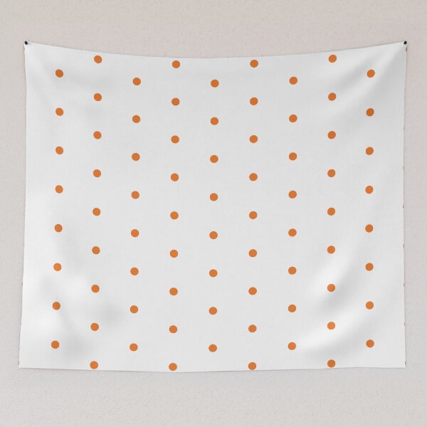 Item preview, Small polka dot pattern - Orange dots designed and sold by aguyfromspain.