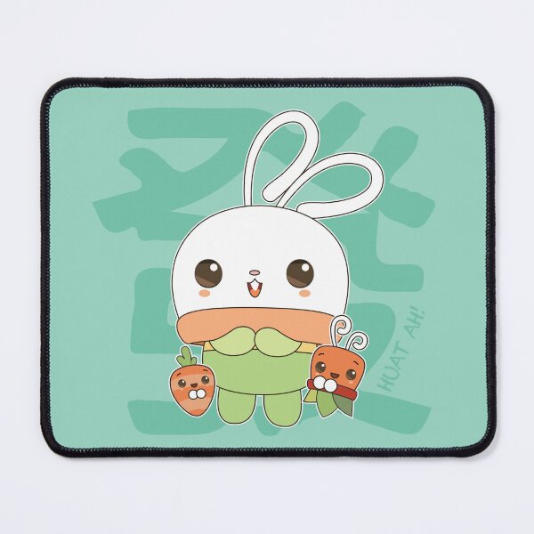 Item preview, Huat Huat Bunny Succulent - HUAT AH!!! (Cyan) designed and sold by plentyplantee.