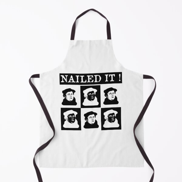 Item preview, Martin Luther Nailed it 500 Years Protestant Reformation designed and sold by funnytshirtemp.