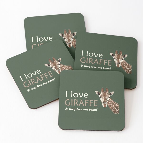 Item preview, Reciprocated love - giraffe designed and sold by GeoCreate.