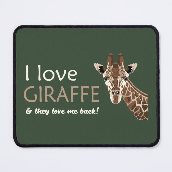 Item preview, Reciprocated love - giraffe designed and sold by GeoCreate.