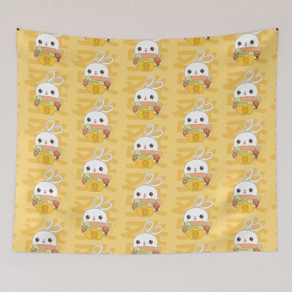 Item preview, Huat Huat Bunny Succulent - HUAT AH!!! (Yellow) designed and sold by plentyplantee.