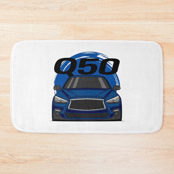 Item preview, Front Blue Q50 Sedan designed and sold by goldentuners.