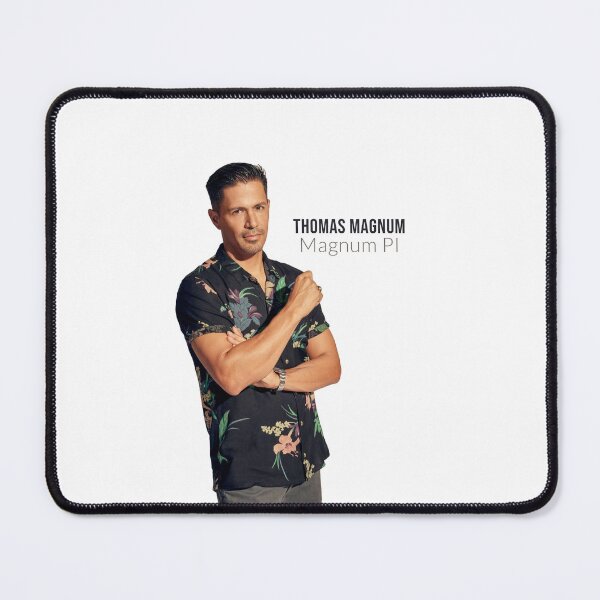 Item preview, Magnum PI Thomas Magnum Poster designed and sold by AnsykD.