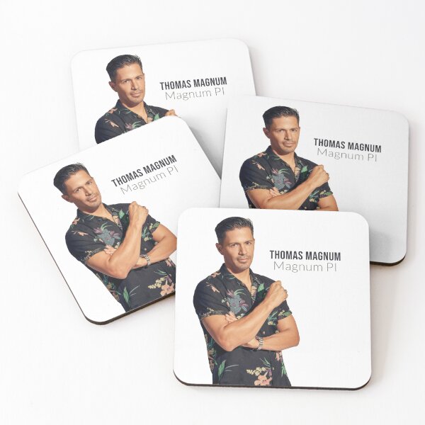 Item preview, Magnum PI Thomas Magnum Poster designed and sold by AnsykD.