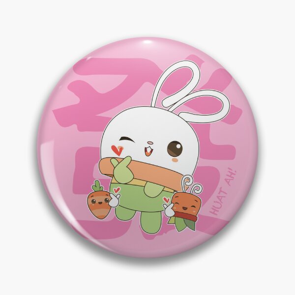 Item preview, Huat Huat Bunny Succulent - HUAT AH!!! (Pink) designed and sold by plentyplantee.