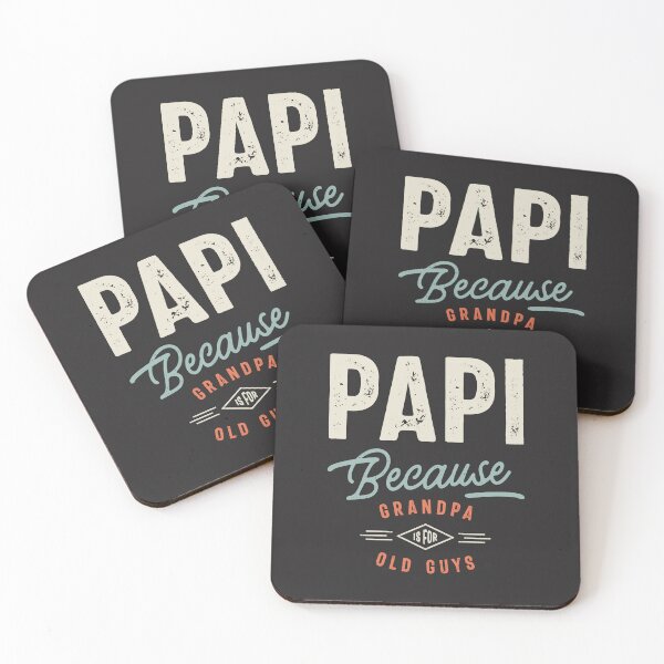 Item preview, Papi Because Grandpa is For Old Guys - Dad Grandpa designed and sold by cidolopez.