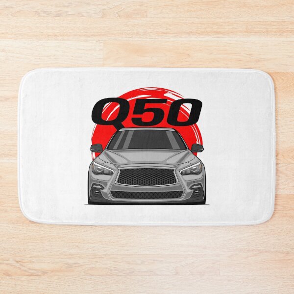 Item preview, Front Silver Q50 Sedan designed and sold by goldentuners.