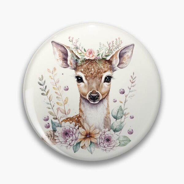 Item preview, Cute Boho Deer Fawn designed and sold by Odd World.
