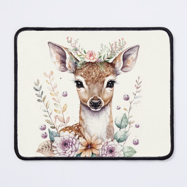Item preview, Cute Boho Deer Fawn designed and sold by Odd World.