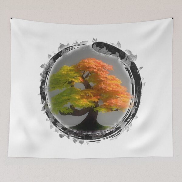 Item preview, Maple tree bonsai, Zen designed and sold by Digisabella.