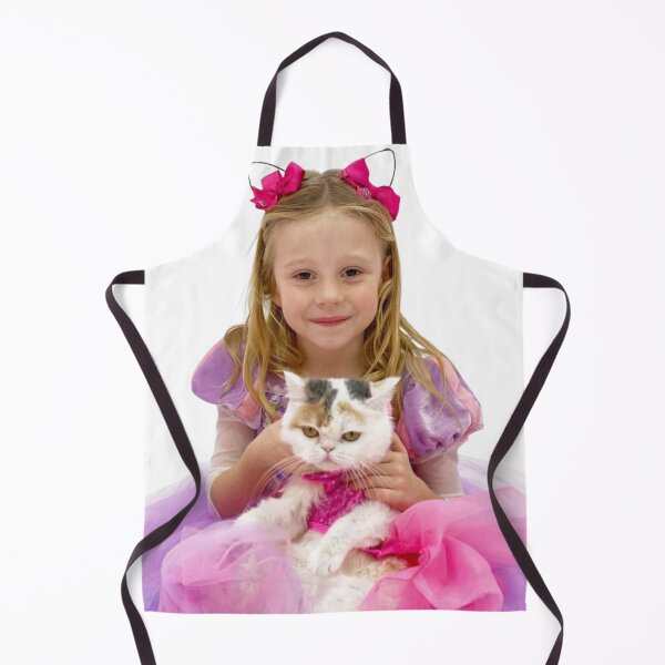 Item preview, like nastya holding Cute Cat, like nasya Soft Stuffed Plush Animal,like nastya designed and sold by theJuniorJams.