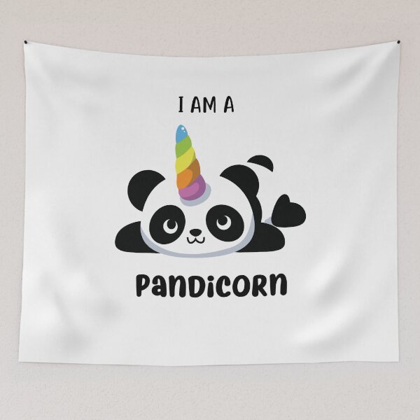 Item preview, Pandicorn - I Am A Pandicorn Cute Panda Unicorn designed and sold by kawaiiconfetti.