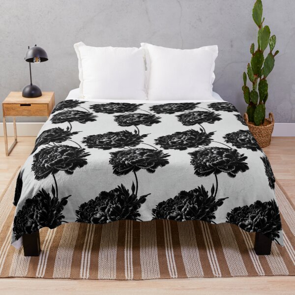 Item preview, Black peony designed and sold by Strongpassword1.