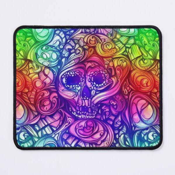 Item preview, Abstract Skull Stained Glass Mosaic designed and sold by Nitram1990.