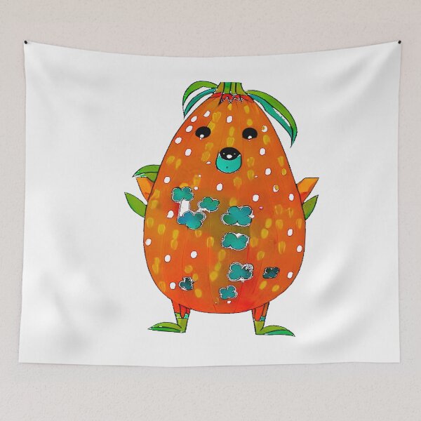 Item preview, cute papaya designed and sold by CottagePop.