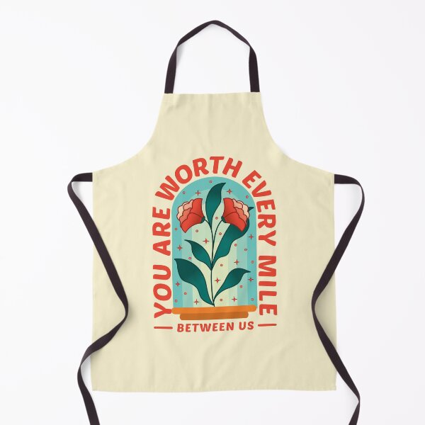Item preview, 'You Are Worth Every Mile Between Us'- Quote Essential T-shirt designed and sold by byFizCreative.