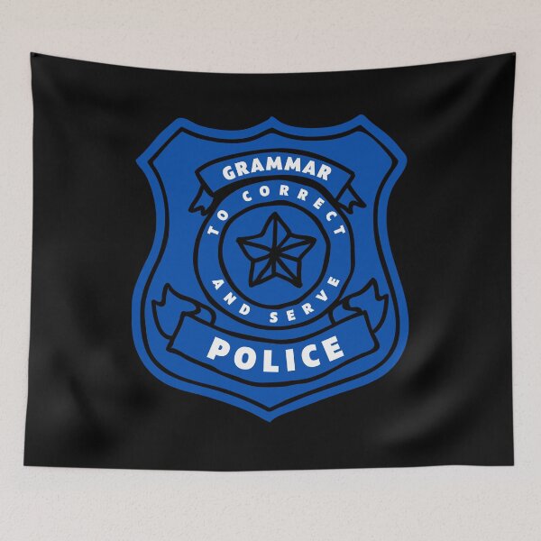 Item preview, Grammar Police To Correct And Serve designed and sold by brytfanna.