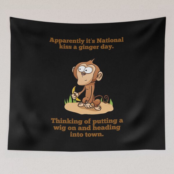 Item preview, Apparently it’s National kiss a ginger day. Thinking of putting a wig on and heading into town.  designed and sold by Kidzx6.