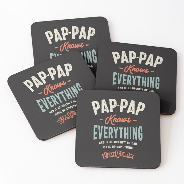 Item preview, Pap-Pap Knows Everything - Dad Grandpa designed and sold by cidolopez.