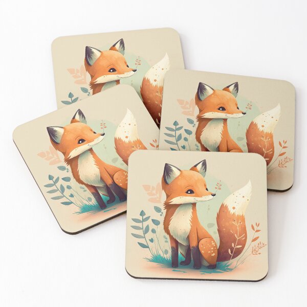Item preview, Cute Fox in the Woods designed and sold by Soria Moria.