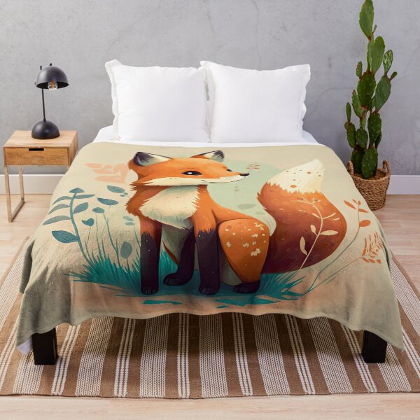Item preview, Cute Fox in the Woods designed and sold by Soria Moria.
