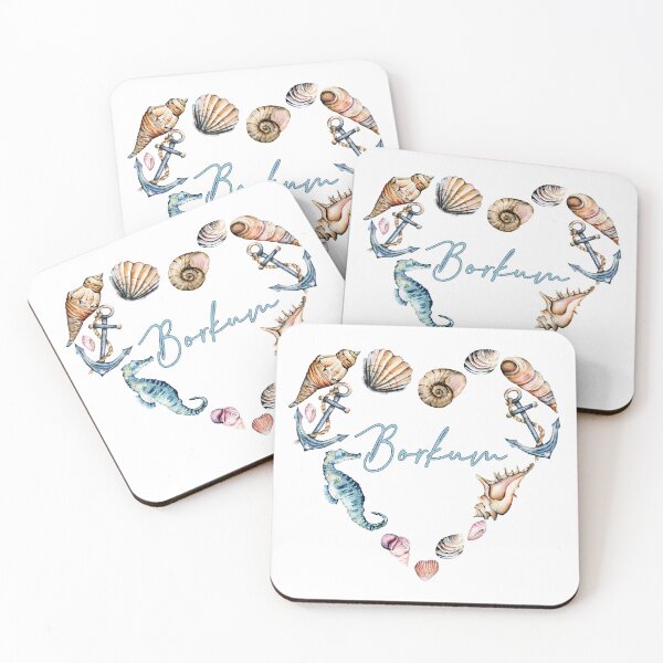 Item preview, Borkum shell heart designed and sold by Meer-Lifestyle.