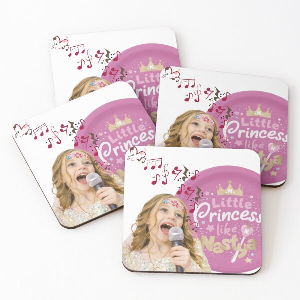 Item preview, Nastya singing with a microphone,like natsya birthday special designed and sold by theJuniorJams.