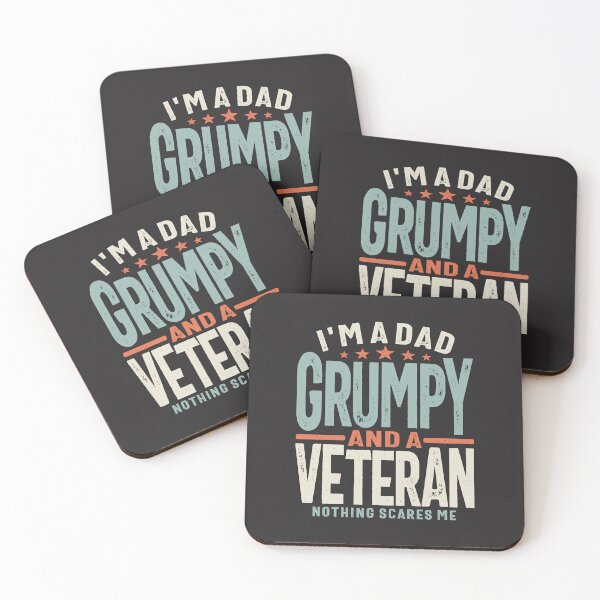 Item preview, I'm a Dad Grumpy and a Veteran designed and sold by cidolopez.