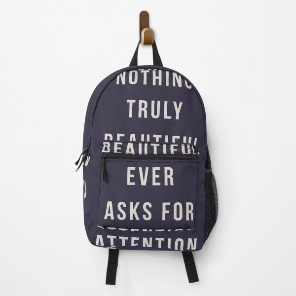 Item preview, Nothing truly beautiful ever asks for attention. designed and sold by pineconebutter.