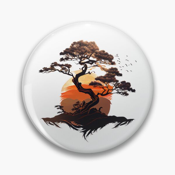 Item preview, I Love Bonsai Tree V7 designed and sold by JPMprints.