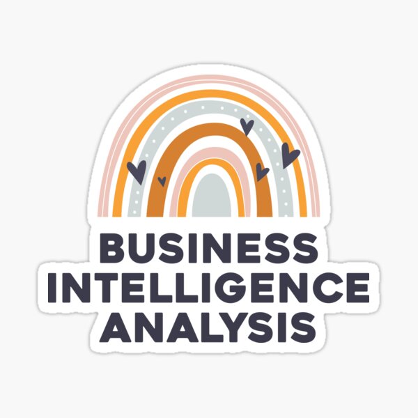 Item preview, Business Intelligence Analyst Hearts designed and sold by NestaReign.