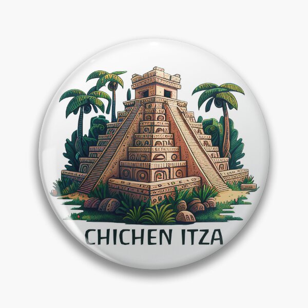 Item preview, Chichen Itza Mexico Temple Pyramid  designed and sold by JackCurtis1991.