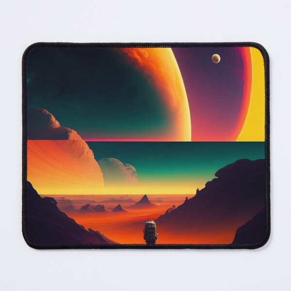 Item preview, Lone astronaut alone in different planet concept art 1 designed and sold by vishalraifx.
