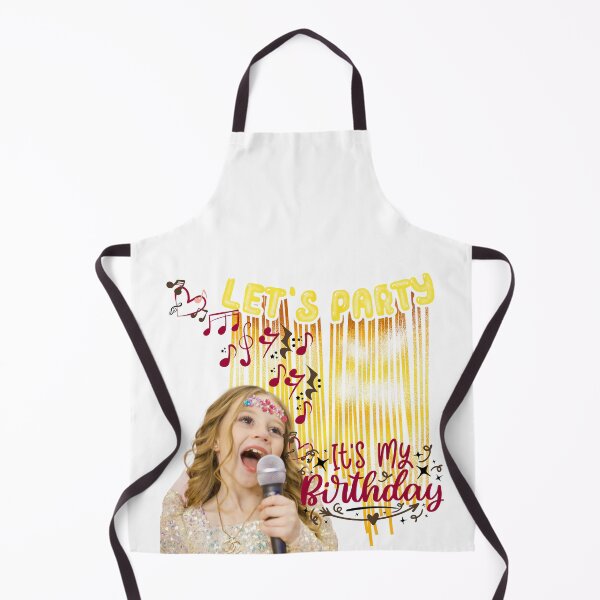 Item preview, Nastya singing with a microphone, like natsya birthday special let's party designed and sold by theJuniorJams.