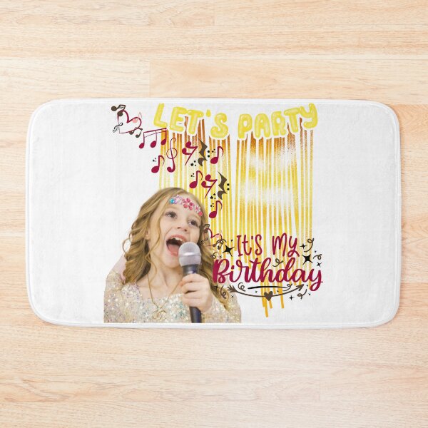 Item preview, Nastya singing with a microphone, like natsya birthday special let's party designed and sold by theJuniorJams.