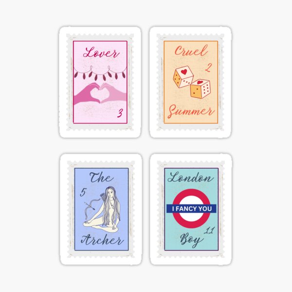 Lover Stamps Sticker