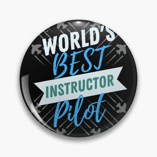 Item preview, World's Best Instructor Pilot designed and sold by SpicyAviator.