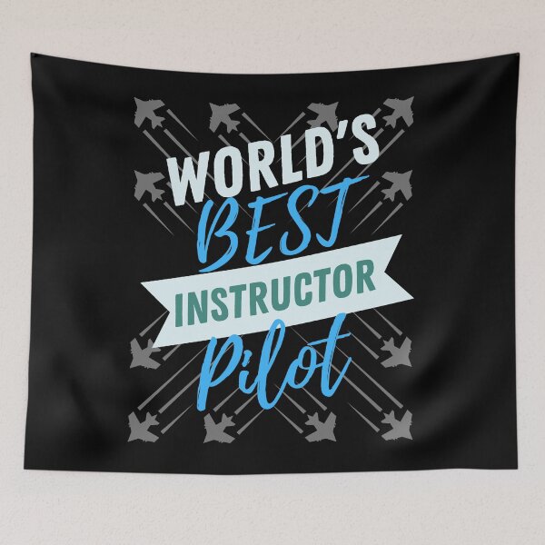 Item preview, World's Best Instructor Pilot designed and sold by SpicyAviator.