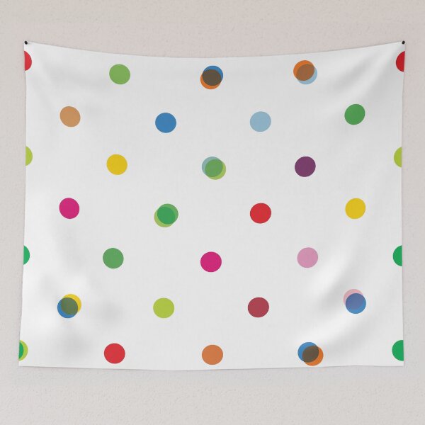 Item preview, Polka colour dots pattern designed and sold by aguyfromspain.