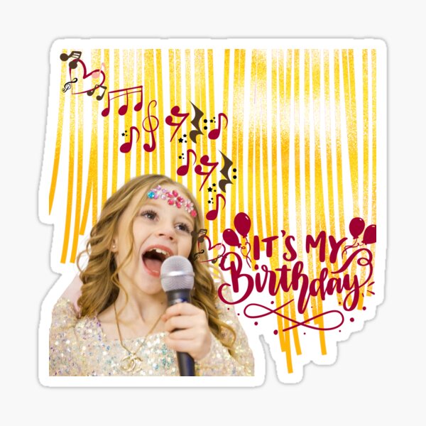 “like Nastya singing with a microphone, like natsya it’s my birthday