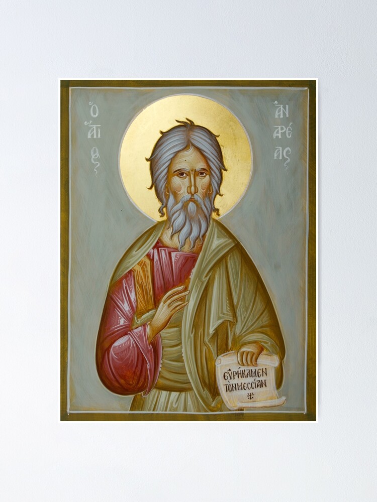 Alternate view of St Andrew the Apostle and First-Called Poster