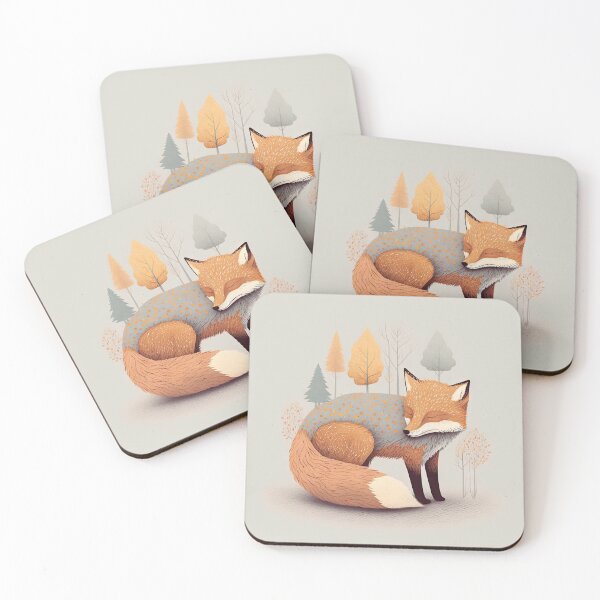 Item preview, Cute Fox in the Woods designed and sold by Soria Moria.