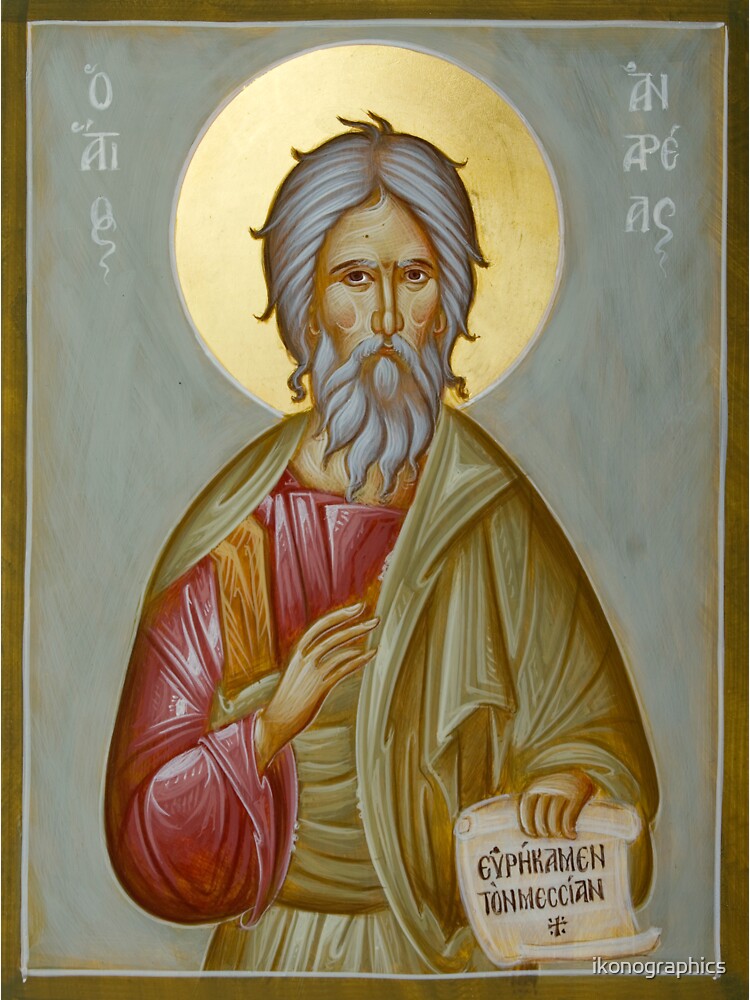 St Andrew the Apostle and First-Called by ikonographics