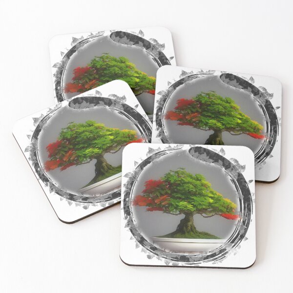 Item preview, Hibiscus tree bonsai, Zen designed and sold by Digisabella.
