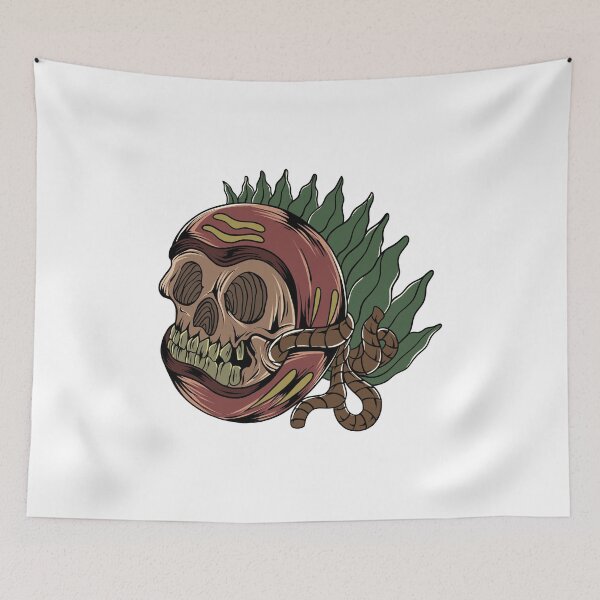 Item preview, Daruma skull designed and sold by 995dsgn.