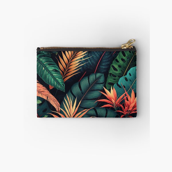 Item preview, Tropical jungle leaf pattern. Exotic rainforest leaves design. designed and sold by justinasv775.