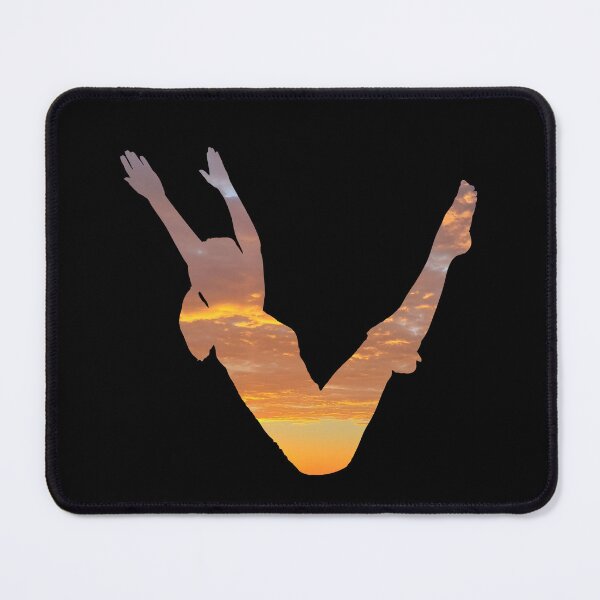 Item preview, Pilates silhouette sunset designed and sold by Pixtela ..