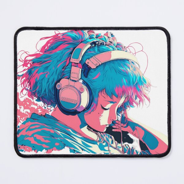 Item preview, Lofi Girl with Headphones  designed and sold by Hestilyass.