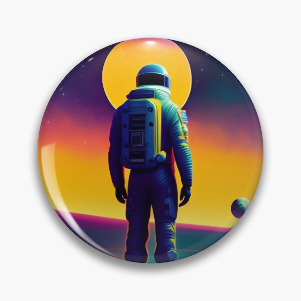 Item preview, Lone astronaut alone in different planet concept art 4 designed and sold by vishalraifx.